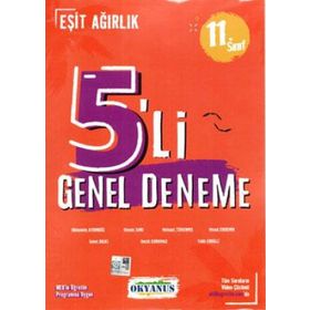 11. Sınıf Eşit Ağırlık 5'li Genel Deneme - Okyanus Yayınları
