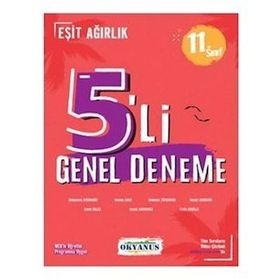 11. Sınıf Eşit Ağırlık 5'li Genel Deneme - Okyanus Yayınları