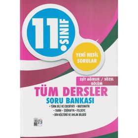 11. Sınıf Eşit Ağırlık Sözel Tüm Dersler Soru Bankası-Çapa Yayınları