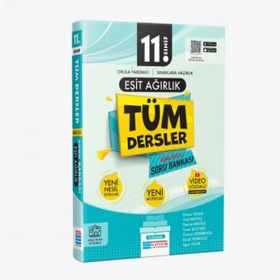 11. Sınıf Eşit Ağırlık Tüm Dersler Konu Özetli Soru Bankası