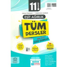 11. Sınıf Eşit Ağırlık Tüm Dersler Konu Özetli Soru Bankası