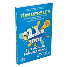 11.Sınıf Eşit Ağırlık Tüm Dersler Soru Bankası Murat Yayınları
