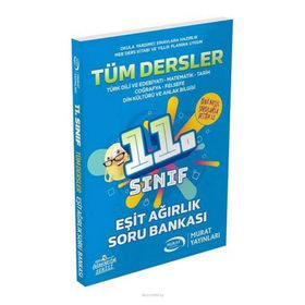 11.Sınıf Eşit Ağırlık Tüm Dersler Soru Bankası Murat Yayınları