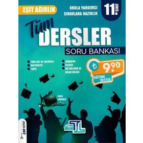 11. Sınıf Eşit Ağırlık Tüm Dersler Soru Bankası-Tümler Yayınları