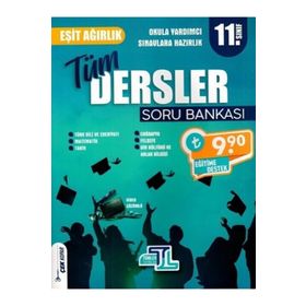 11. Sınıf Eşit Ağırlık Tüm Dersler Soru Bankası-Tümler Yayınları