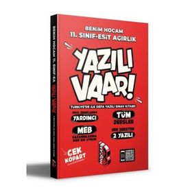 11. Sınıf Eşit Ağırlık Yazılı Var-Benim Hocam Yayınları