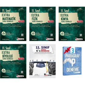 11. Sınıf Extra Matematik Fizik Kimya ve Biyoloji Soru Bankası
