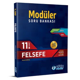 11.Sınıf Felsefe Modüler Soru Bankası Eğitim Vadisi Yayınları