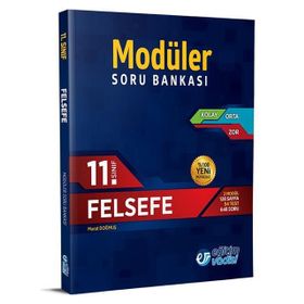 11.Sınıf Felsefe Modüler Soru Bankası Eğitim Vadisi Yayınları