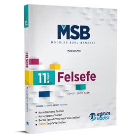 11. Sınıf Felsefe MSB Modüler Soru Bankası - Eğitim Vadisi