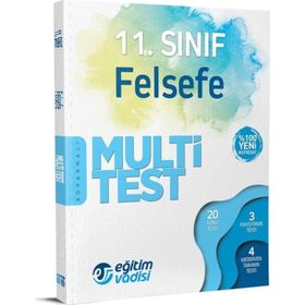 11.Sınıf Felsefe Multi Test Soru Bankası - Eğitim Vadisi Yayınları