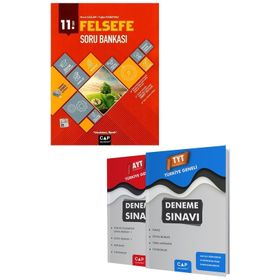 11. Sınıf Felsefe Soru Bankası Anadolu Lisesi Video Çözümlü Çap Yayınları