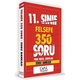 11. Sınıf Felsefe Soru Bankası-Çapa Yayınları