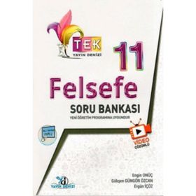 11. Sınıf Felsefe Soru Bankası Tek Serisi Yayın Denizi Yayınları