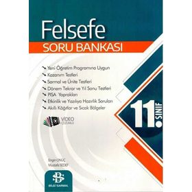 11. Sınıf Felsefe Soru Bankası Video Çözümlü Bilgi Sarmal Yayınları