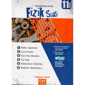 11.Sınıf Fen Lisesi Fizik Seti 2020 - Çap Yayınları