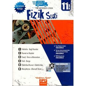 11.Sınıf Fen Lisesi Fizik Seti 2020 - Çap Yayınları