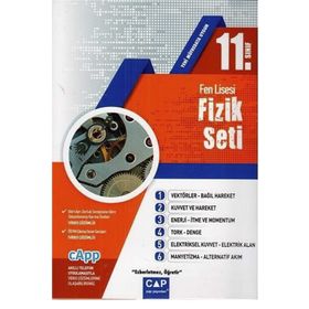 11.Sınıf Fen Lisesi Fizik Seti 2020 - Çap Yayınları
