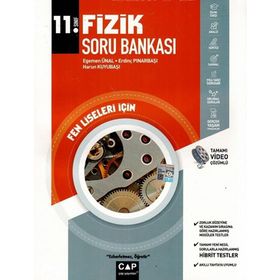 11.Sınıf Fen Lisesi Fizik Soru Bankası Çap Yayınları