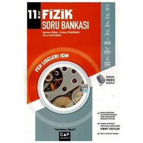 11.Sınıf Fen Lisesi Fizik Soru Bankası Çap Yayınları