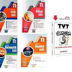 11.sınıf Fen Lisesi Matematik Fizik Biyoloji Kimya Fırsat Seti - Çap Yayınları