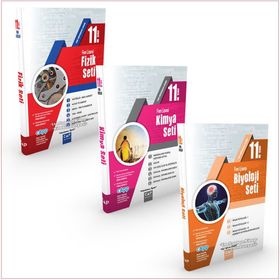 11.sınıf Fen Lisesi Matematik Fizik Biyoloji Kimya Fırsat Seti - Çap Yayınları