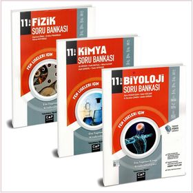 11.sınıf Fen Lisesi Matematik Fizik Biyoloji Kimya Fırsat Seti - Çap Yayınları