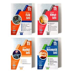 11.sınıf Fen Lisesi Matematik Fizik Biyoloji Kimya Fırsat Seti - Çap Yayınları