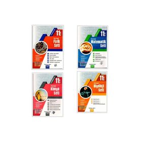 11.sınıf Fen Lisesi Matematik Fizik Biyoloji Kimya Fırsat Seti - Çap Yayınları