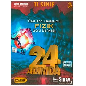 11. Sınıf Fizik 24 Adımda Özel Konu Anlatımlı Soru Bankası Sınav Yayınları
