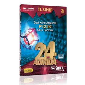 11. Sınıf Fizik 24 Adımda Özel Konu Anlatımlı Soru Bankası Sınav Yayınları