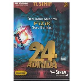 11. Sınıf Fizik 24 Adımda Özel Konu Anlatımlı Soru Bankası Sınav