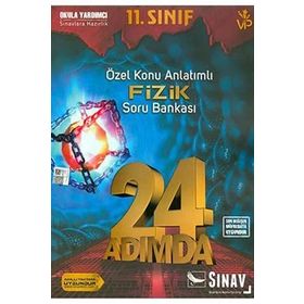 11. Sınıf Fizik 24 Adımda Özel Konu Anlatımlı Soru Bankası Sınav