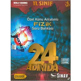 11. Sınıf Fizik 24 Adımda Özel Konu Anlatımlı Soru Bankası Sınav