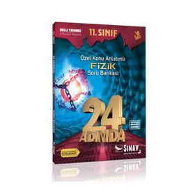 11. Sınıf Fizik 24 Adımda Özel Konu Anlatımlı Soru Bankası Sınav