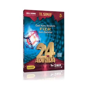11. Sınıf Fizik 24 Adımda Özel Konu Anlatımlı Soru Bankası Sınav