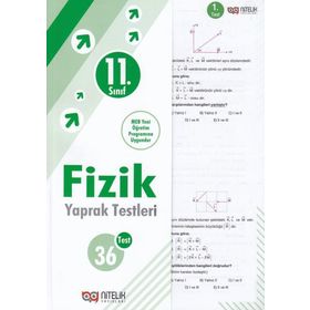 11. Sınıf Fizik 36 Yaprak Test Nitelik Yayınları
