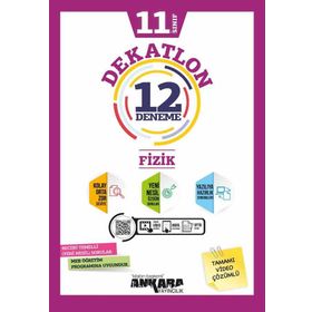 11. Sınıf Fizik Dekatlon 12 Deneme-Ankara Yayınları