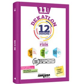 11. Sınıf Fizik Dekatlon 12 Deneme-Ankara Yayınları