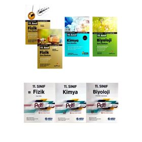 11. Sınıf Fizik Kimya Biyoloji Matematik Soru Bankası Seti Aydın Yayınları