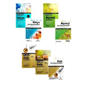11. Sınıf Fizik Kimya Biyoloji Matematik Soru Bankası Seti Aydın Yayınları