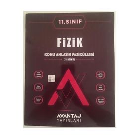 11.sınıf Fizik Konu Anlatım Fasikülleri - Avantaj Yayınları