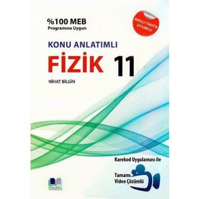 11. SINIF FIZIK KONU ANLATIMLI - NIHAT BILGIN (ISBN:9789944142106)