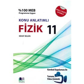 11. SINIF FIZIK KONU ANLATIMLI - NIHAT BILGIN (ISBN:9789944142106)
