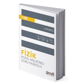 11. Sınıf Fizik Konu Özetli Soru Fasikülü - 6 Adet-Simya Yayınları