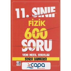 11. Sınıf Fizik Soru Bankası-Çapa Yayınları