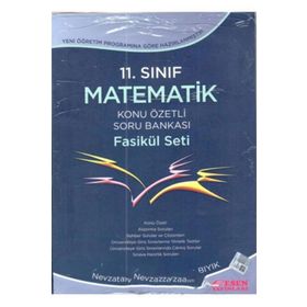 11. Sınıf İleri Düzey Matematik Konu Özetli Soru Bankası Fasikül Seti Esen Yayınları