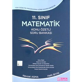 11. Sınıf İleri Düzey Matematik Konu Özetli Soru Bankası - Halit Bıyık Nevzat Asma