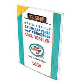 11. SINIF İNKILAP TARIHI ÇEK KOPAR TESTLERI KONU TESTLERI - KOMISYON