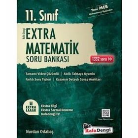11. Sınıf Kafa Dengi Yayınları Matematik Extra Soru Bankası